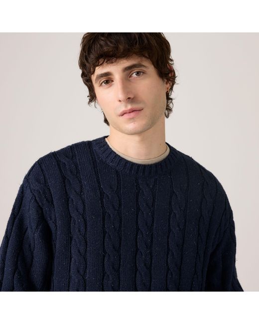 Laurel Crew Sweater Levi's de hombre de color Blue