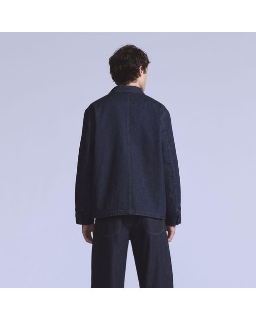 Levi's Naval Sack Coat Jas in het Blue voor heren