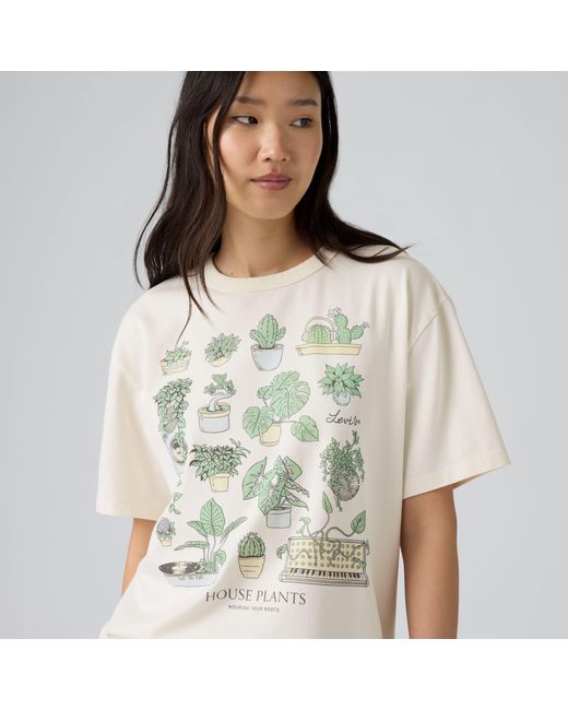 Graphic Tabor Tee Levi's de color Gray