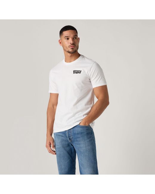 Levi's White Classic Graphic T Shirt for men