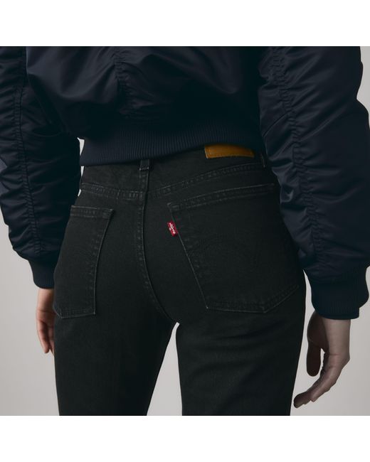 Levi's Black Wedgie Slim Jeans