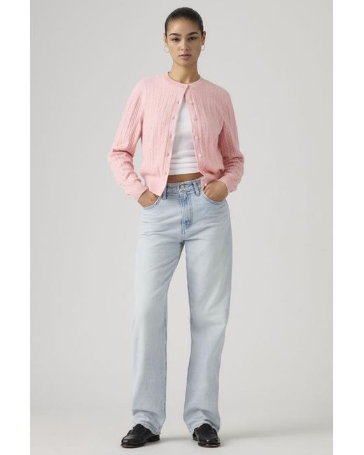 Levi's Blue Easy Dad Jeans