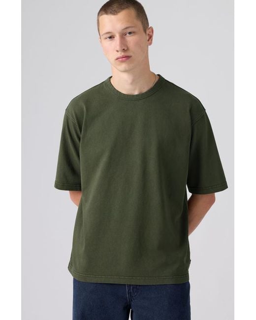 Levi's Green Heavyweight Loose Tee for men