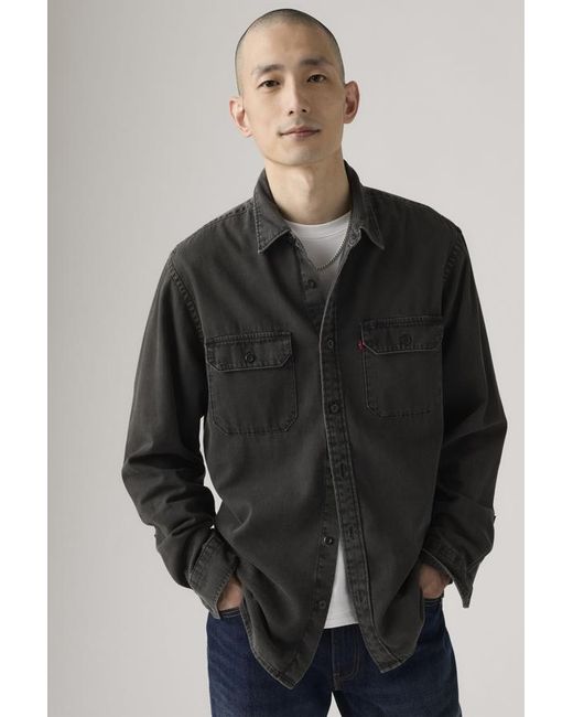 Jackson Worker Overshirt Levi's de hombre de color Black