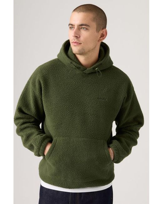 Levi's Green Cozy Up Hoodie for men