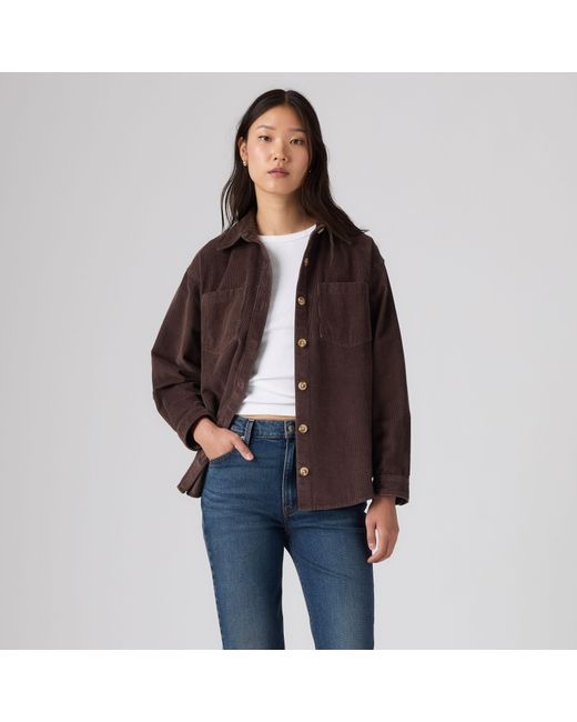 Levi's Iris Overshirt in het Brown