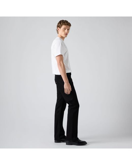 Levi's Blue 527 Slim Bootcut Jeans for men