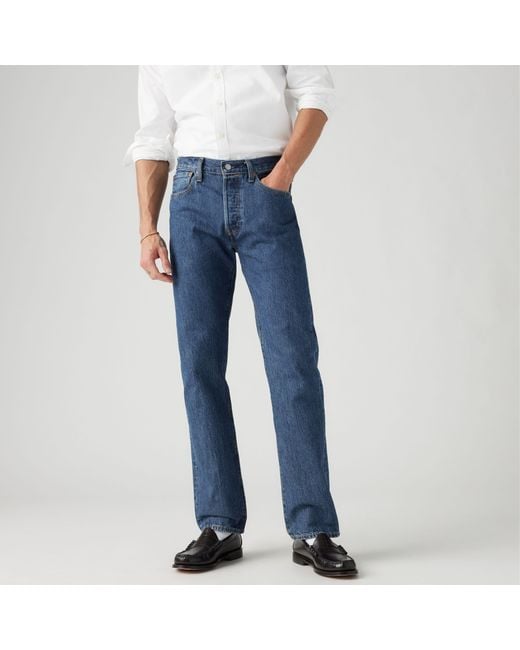 Levi's Blue 501 Original Jeans for men