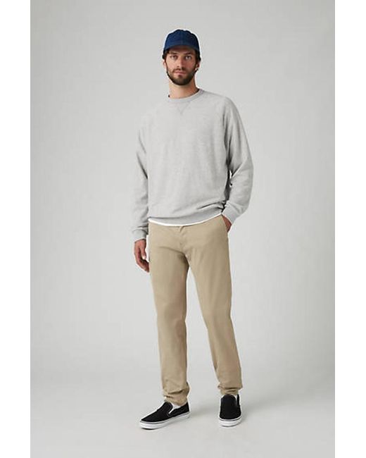 Levi's Gray Xx Chino Standard Taper Tech+ Pants for men