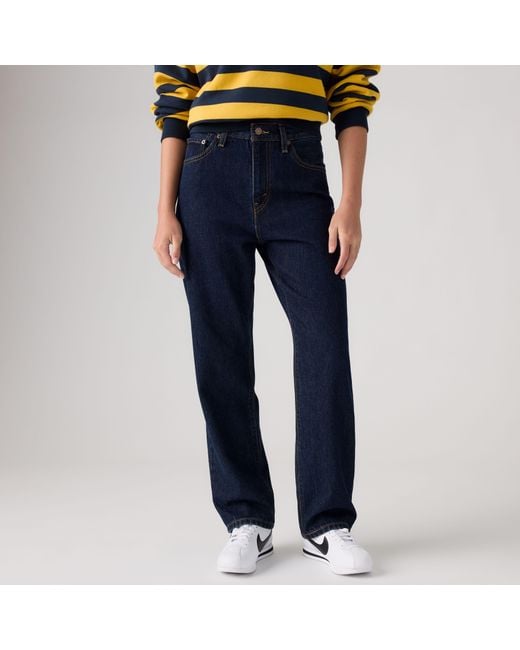 Levi's Easy Dad Jeans in het Blue