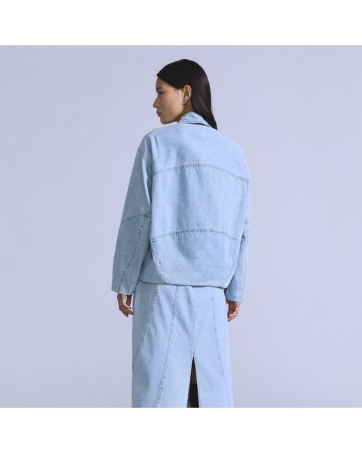 Chaqueta Trucker Lined Seamed Levi's de color Blue