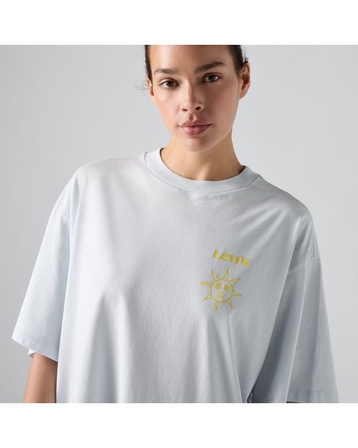 Graphic Short Stack Tee Levi's de color White