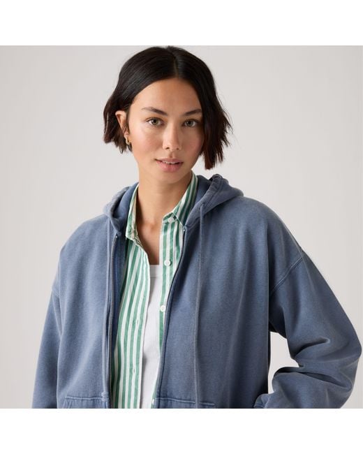 Levi's Blue Vintage Oversized Hoodie