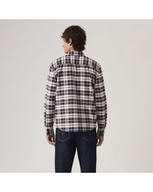 Camicia Authentic Button Down di Levi's in Multicolor da Uomo