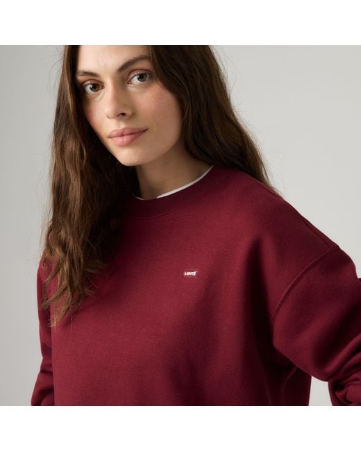 Levi's Red Everyday Crewneck Sweatshirt