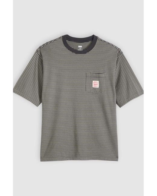 Levi's Gray Workwear Tee for men