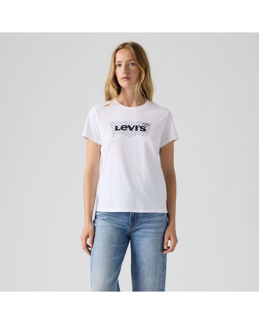 Perfect Tee Levi's de color White