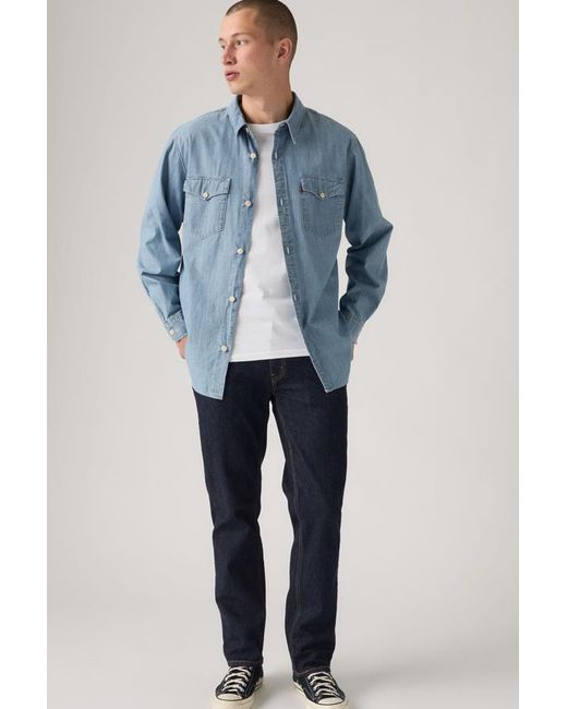 Levi's 541 Athletic Taper Jeans in het Blue voor heren