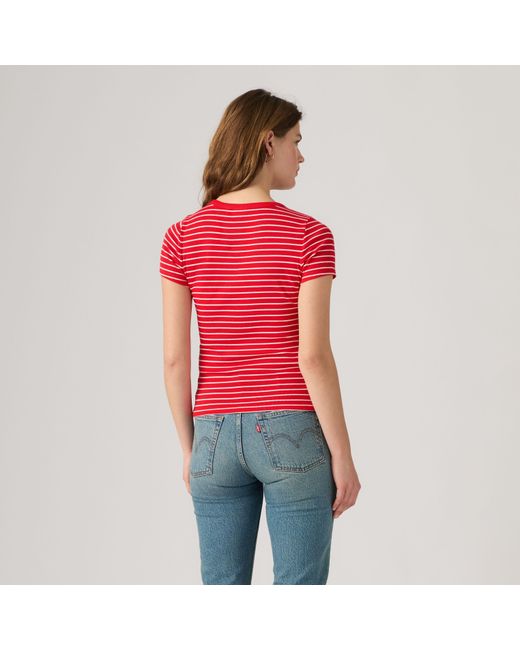 Levi's Hayes T Shirt in het Red