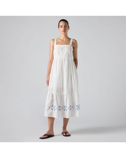 Levi's Mimi Jurk in het White