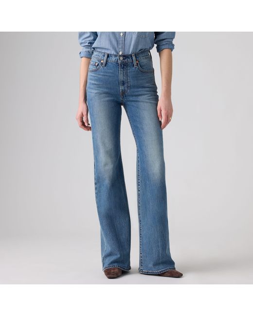 Jeans Ribcage Flare Levi's de color Blue