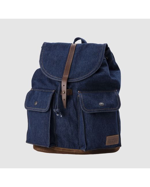 Levi's Blue Heritage Rucksack Backpack