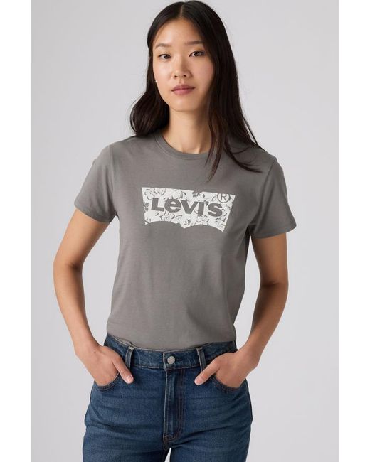 Perfect Tee Levi's en coloris Gray