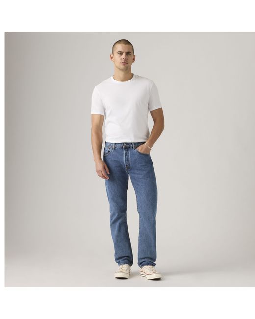 Levi's Blue 501 Original Jeans for men