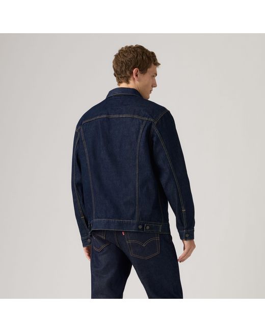 Levi's Relaxed Type Iii Trucker Jacket in het Blue voor heren