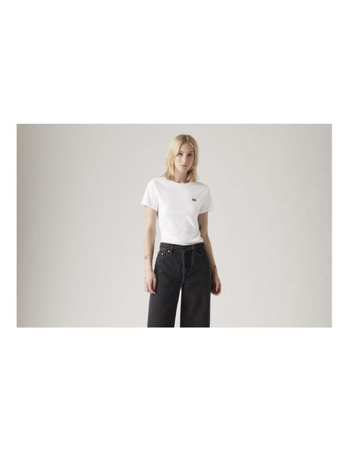 Levi's Black Essential Housemark Tee