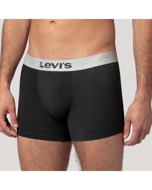 Levi's Mel Boxer Brief 3 Pack in het Black voor heren