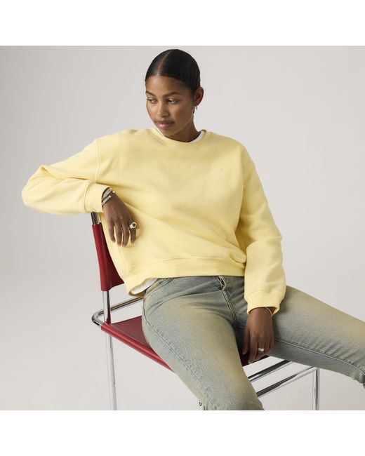 Levi's Yellow Everyday Sweatshirt