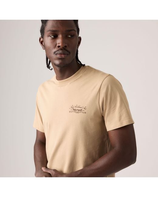 Levi's Natural Classic Graphic Tee for men