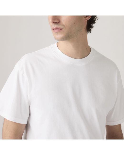 Camiseta Boxy Levi's de hombre de color White
