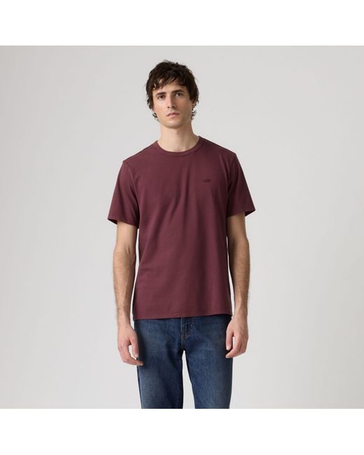 Original Tee Levi's de hombre de color Purple