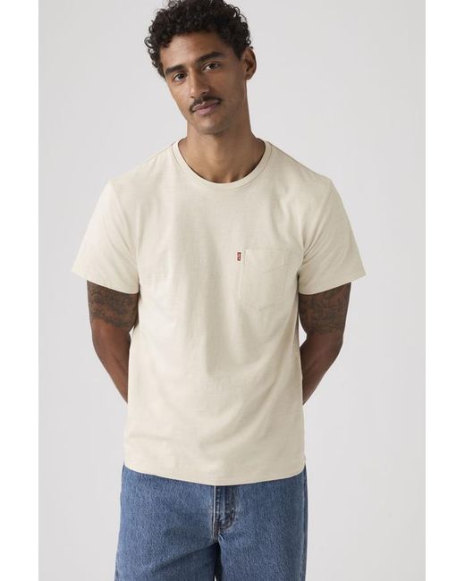 Levi's White Classic Pocket Tee for men