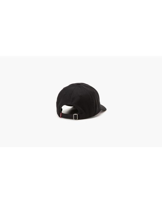 Levi's Black Headline Logo Flexfit® Cap for men