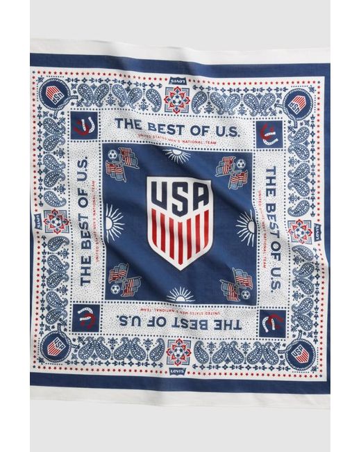 Levi's Blue U. S. Soccer Bandana