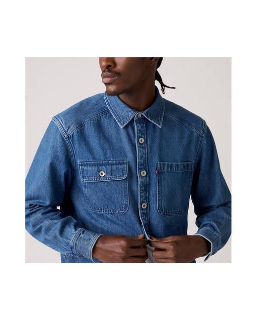 Giacca Camicia Truckee A Maniche Lunghe di Levi's in Blue da Uomo