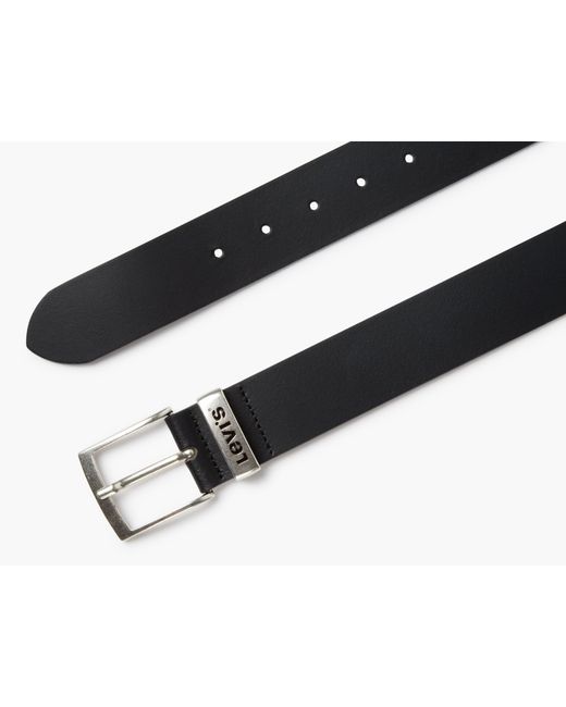 Levi's Black Ashland Belt (Big & Tall) for men