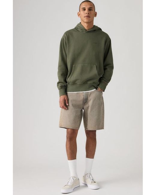 Levi's Green 468 Loose Shorts for men