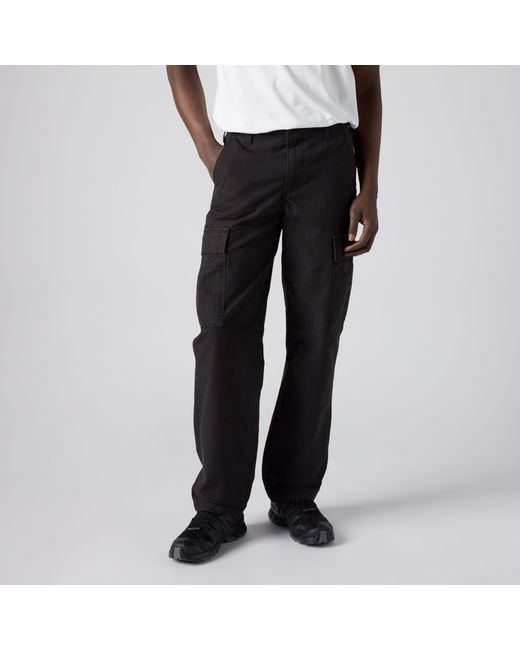 Levi's Black Xx Cargo Straight Pants for men