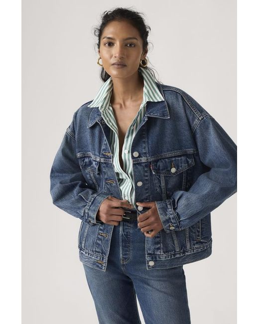 Levi's 90S Trucker Jacket in het Blue