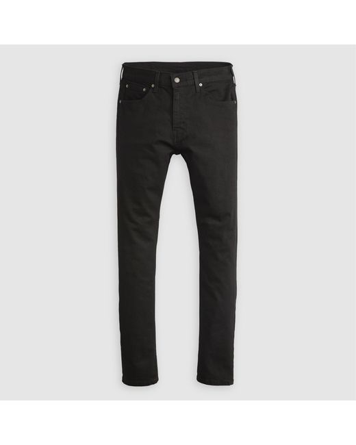 Levi's 512 Slim Taper Jeans in het Black voor heren