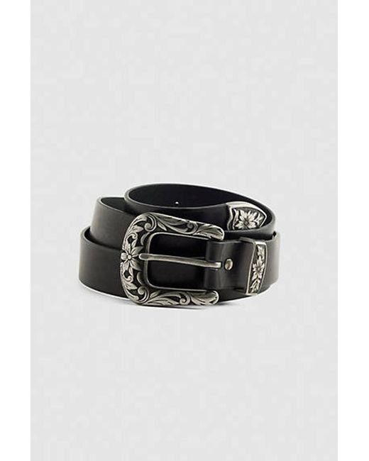 Levi's Black Go West Belt for men