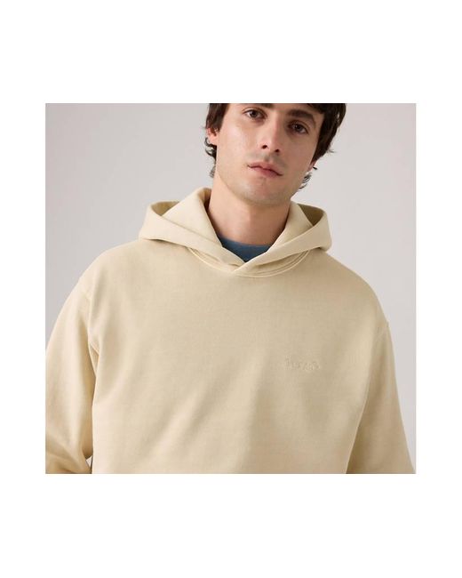 Sudadera Con Capucha Authentic Levi's de hombre de color Black