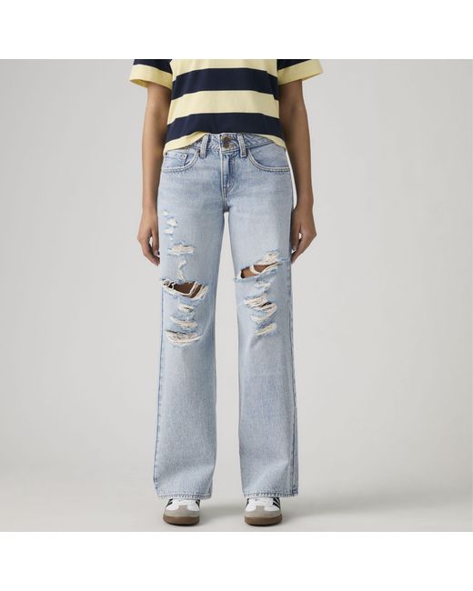 Levi's Blue Superlow Loose Jeans