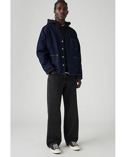 Levi's Blue 578 Baggy Jeans for men