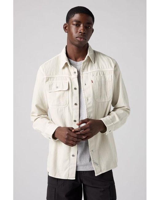Levi's Auburn Worker Overhemd in het Natural voor heren