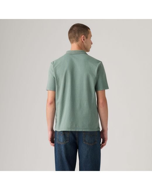 Authentic Polo Levi's de hombre de color Green